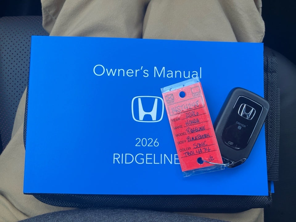 2026 Honda Ridgeline Black Edition