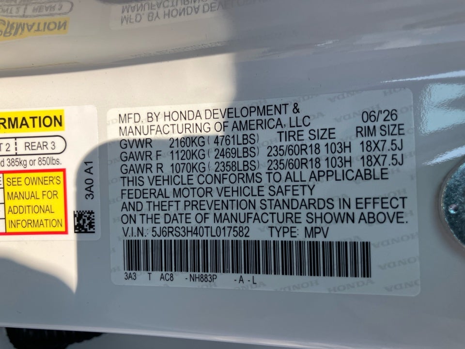 2026 Honda CR-V EX