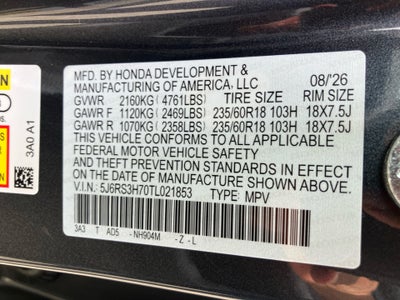 2026 Honda CR-V EX-L