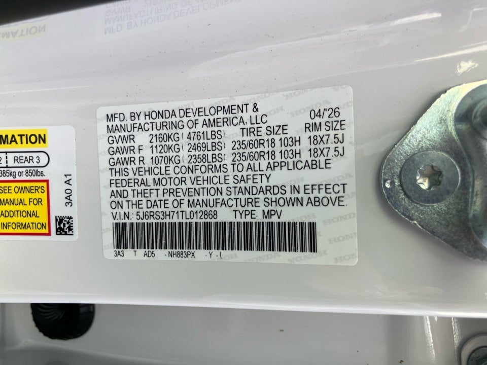 2026 Honda CR-V EX-L