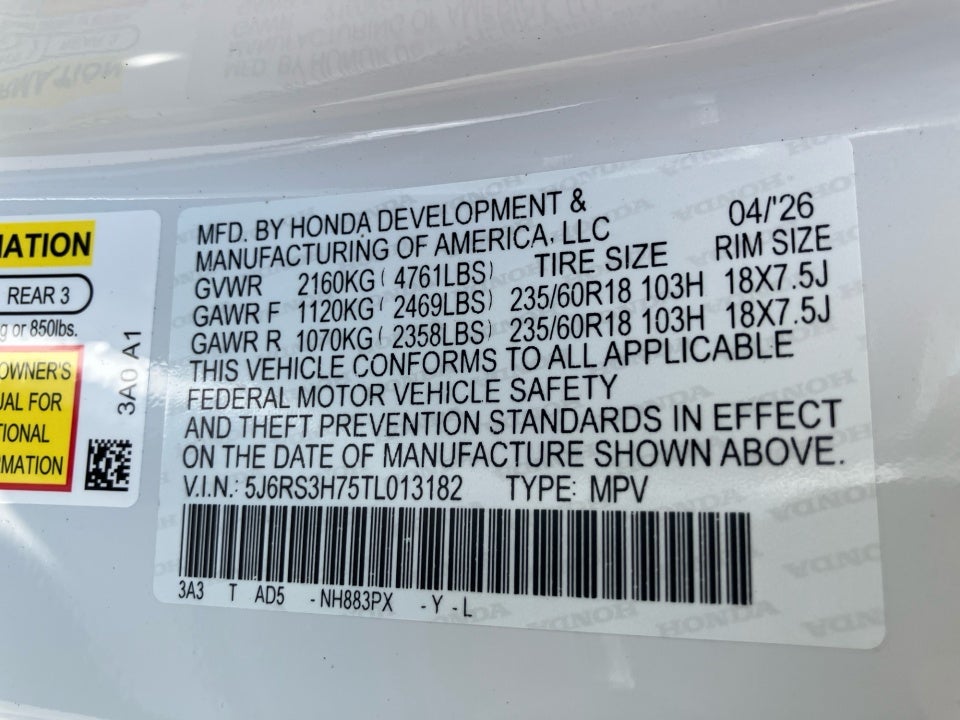 2026 Honda CR-V EX-L