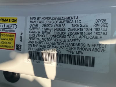 2026 Honda CR-V EX-L