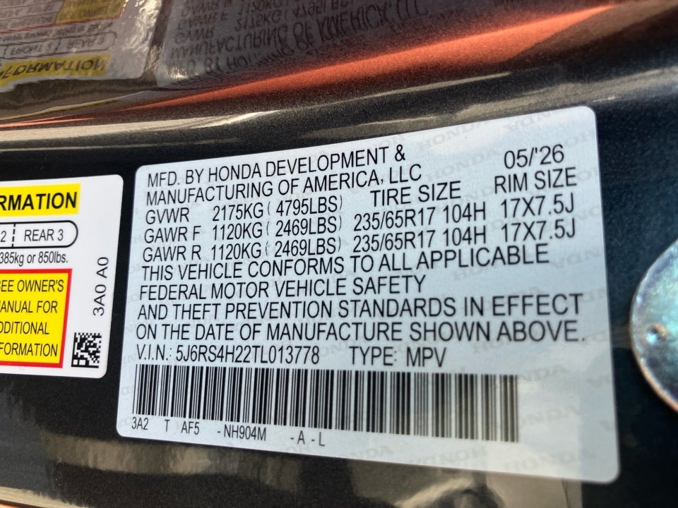 2026 Honda CR-V LX AWD
