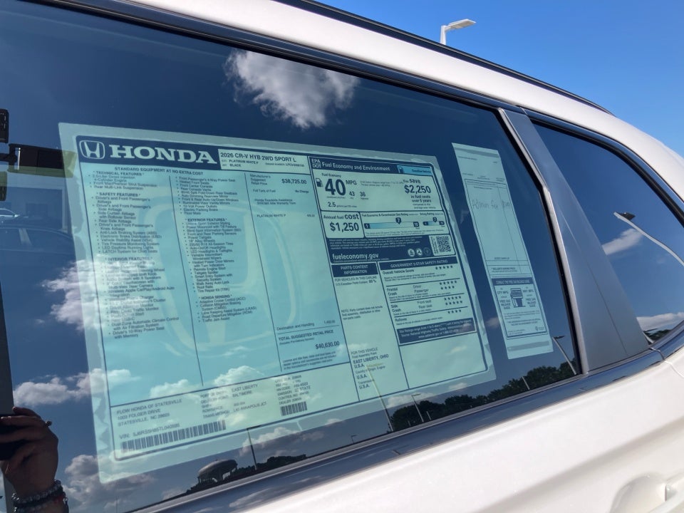2026 Honda CR-V Hybrid Sport-L