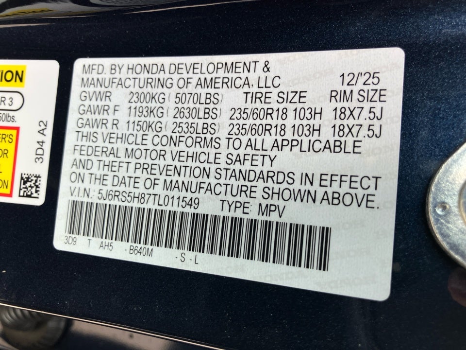 2026 Honda CR-V Hybrid 2WD Sport-L