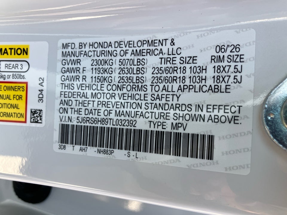 2026 Honda CR-V Hybrid Sport-L