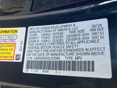 2025 Honda CR-V Hybrid Sport Touring