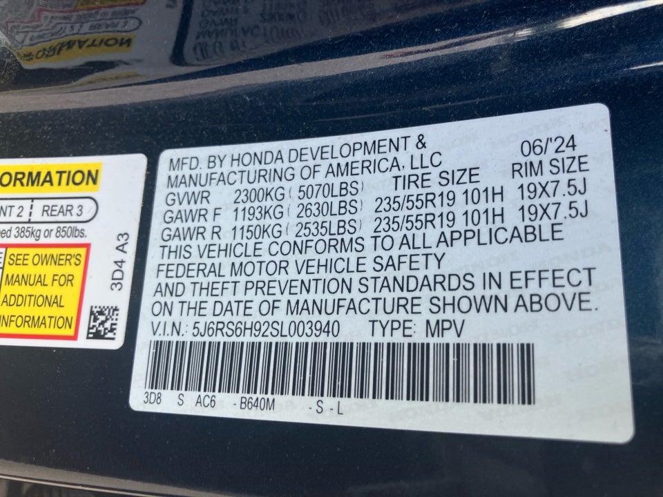 2025 Honda CR-V Hybrid Sport Touring