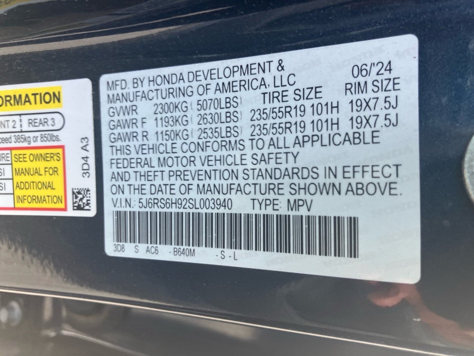 2025 Honda CR-V Hybrid Sport Touring