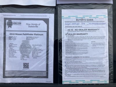 2016 Nissan Pathfinder Platinum