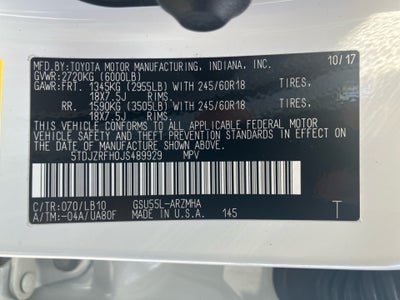 2018 Toyota Highlander XLE