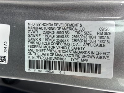2027 Honda CR-V Hybrid Sport-L