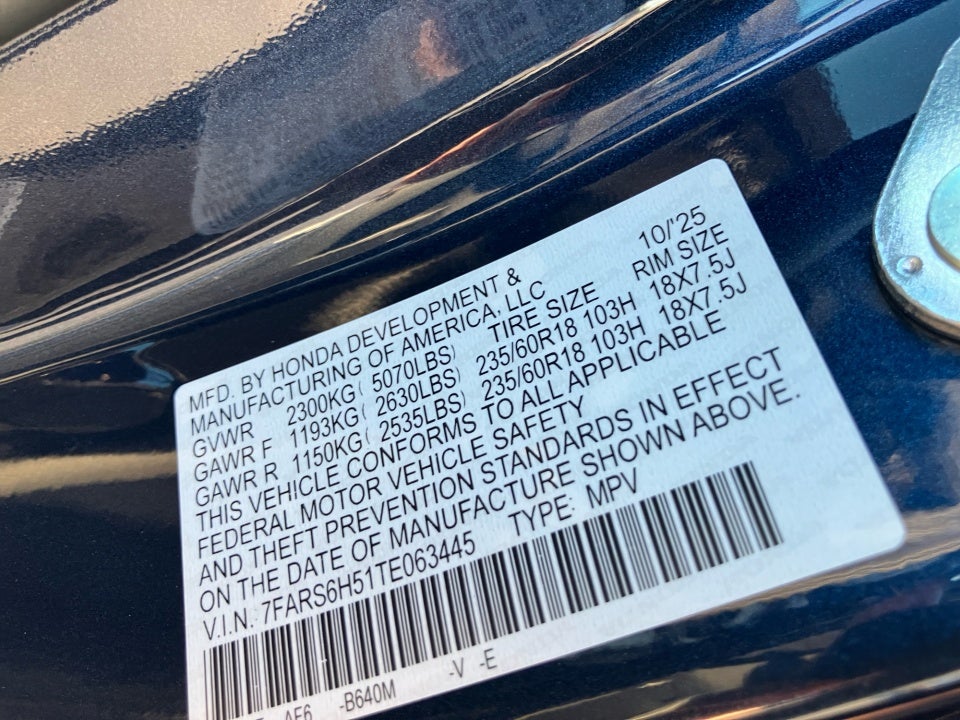 2026 Honda CR-V Hybrid AWD Sport