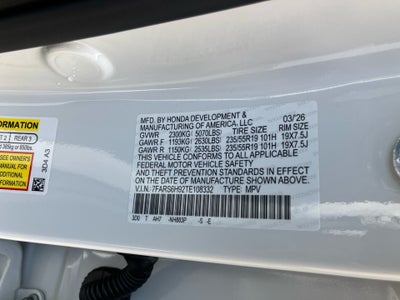 2026 Honda CR-V Hybrid AWD Sport Touring