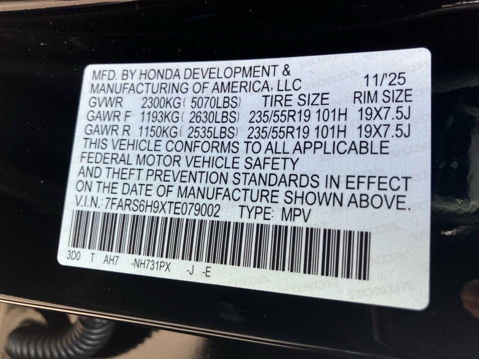 2026 Honda CR-V Hybrid AWD Sport Touring