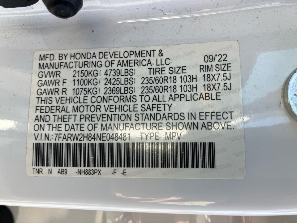 2022 Honda CR-V EX-L
