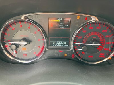 2016 Subaru WRX 4dr Sdn Man