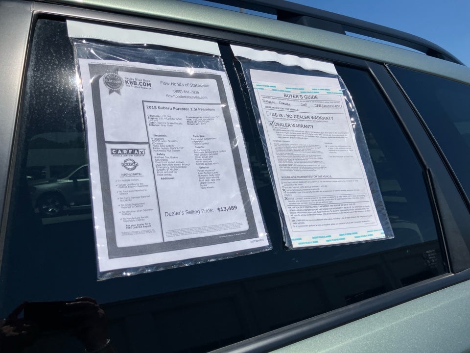 2018 Subaru Forester 2.5i Premium