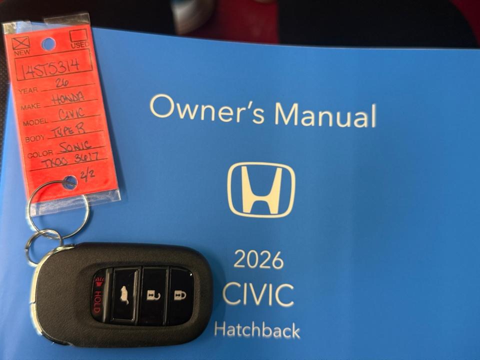 2026 Honda Civic Type R Manual