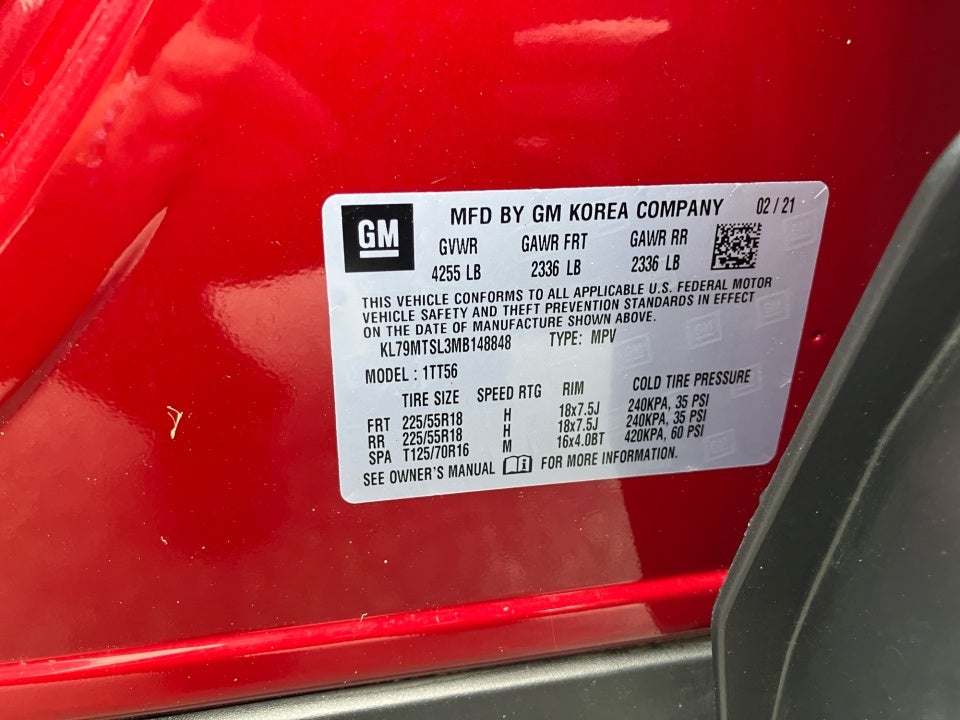 2021 Chevrolet Trailblazer FWD RS