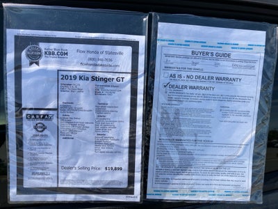 2019 Kia Stinger GT
