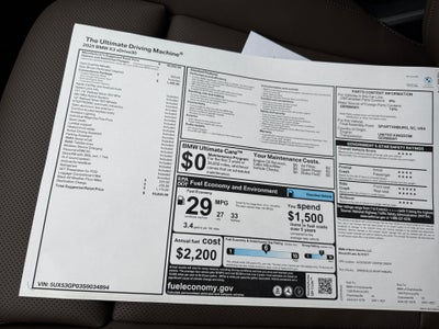 2025 BMW X3 30 xDrive