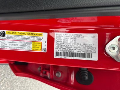 2026 Honda Civic Hatchback Sport