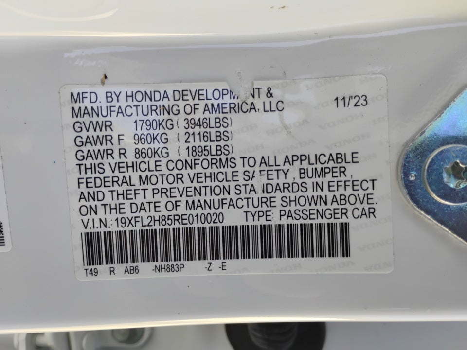 2024 Honda Civic Hatchback Sport