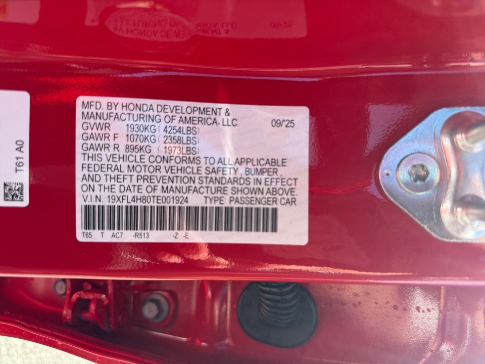 2026 Honda Civic Hybrid Sport