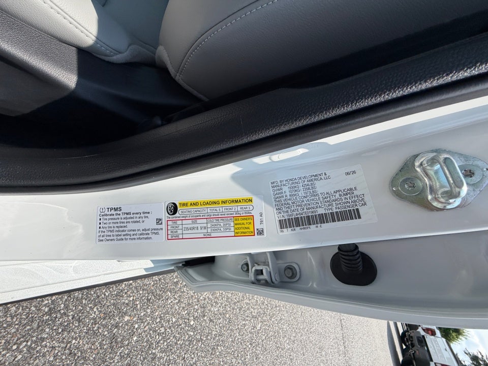 2026 Honda Civic Hybrid Sport Touring