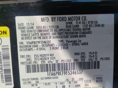 2015 Ford Mustang GT Premium