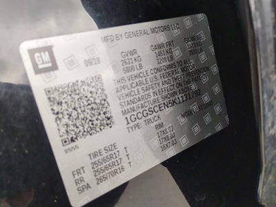 2019 Chevrolet Colorado LT