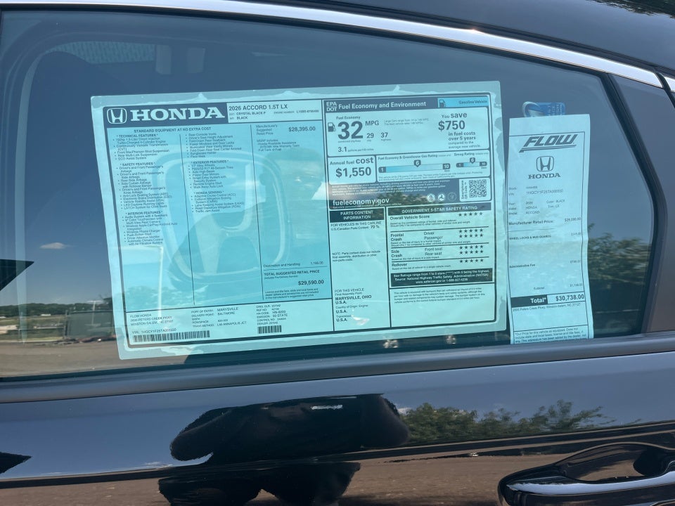 2026 Honda Accord Sedan LX