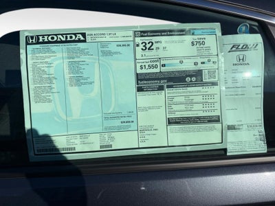 2026 Honda Accord Sedan LX