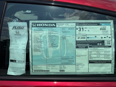 2026 Honda Accord Sedan SE