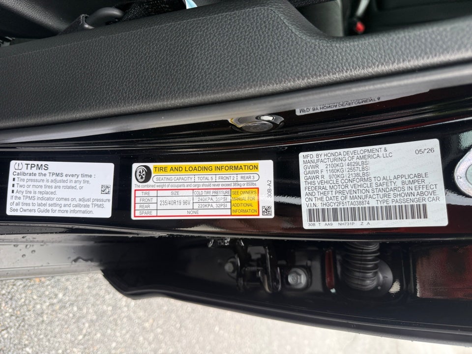2026 Honda Accord Hybrid Sport