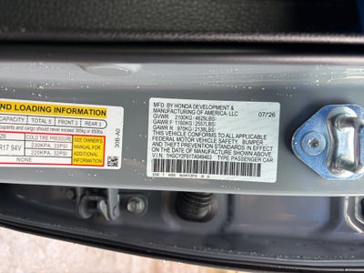 2026 Honda Accord Hybrid EX-L
