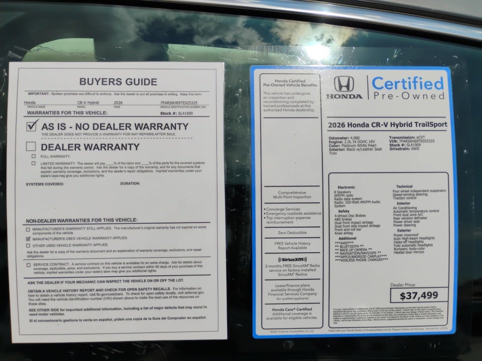2025 Honda Accord Hybrid EX-L
