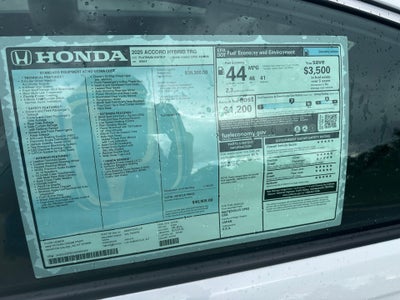 2025 Honda Accord Hybrid Touring