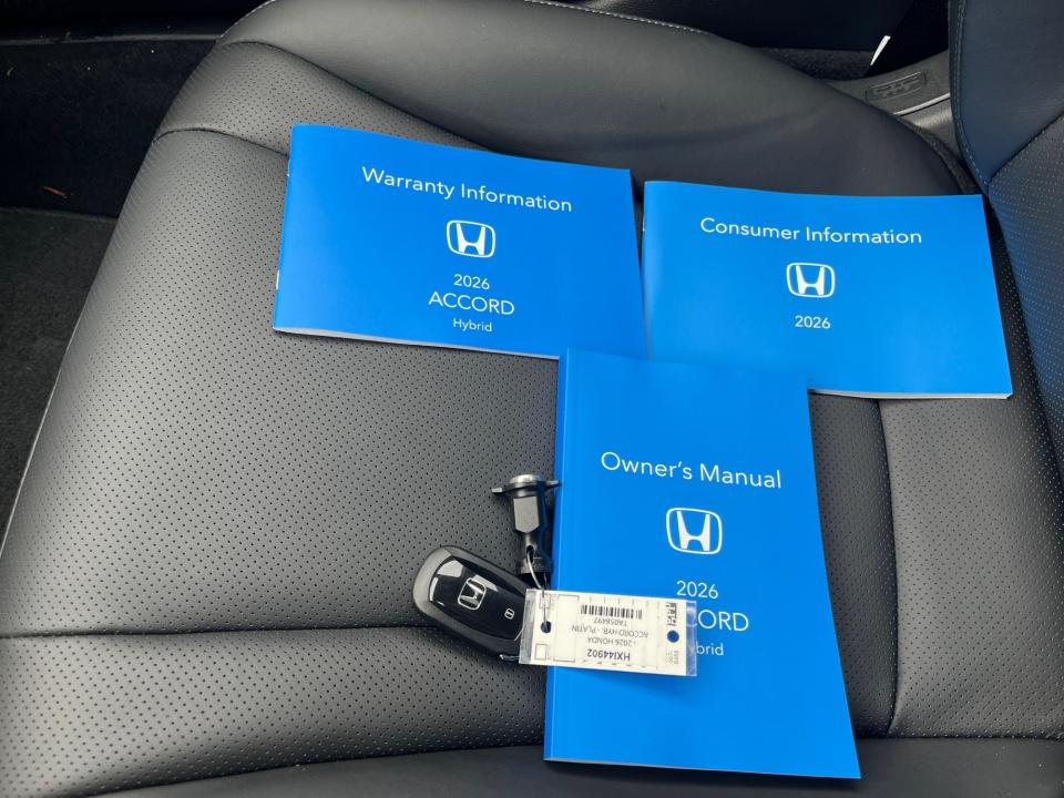 2026 Honda Accord Hybrid Touring