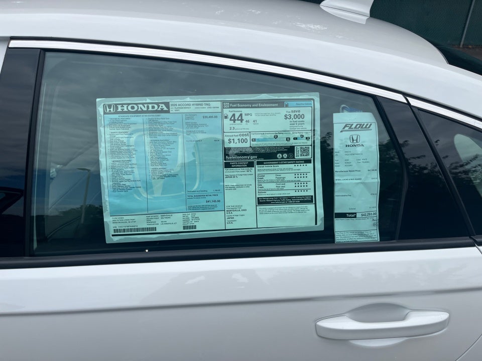 2026 Honda Accord Hybrid Touring