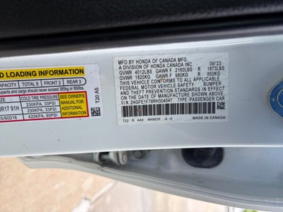 2024 Honda Civic Sedan EX