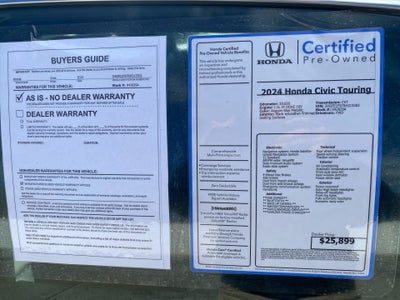 2024 Honda Civic Sedan Touring