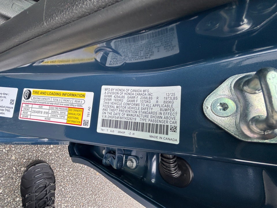 2026 Honda Civic Hybrid Sport