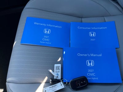 2027 Honda Civic Sedan Hybrid Sport Touring