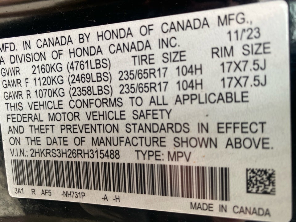 2024 Honda CR-V LX 2WD