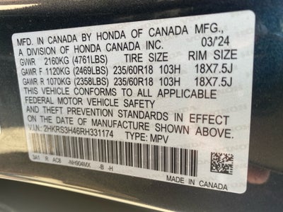 2024 Honda CR-V EX 2WD