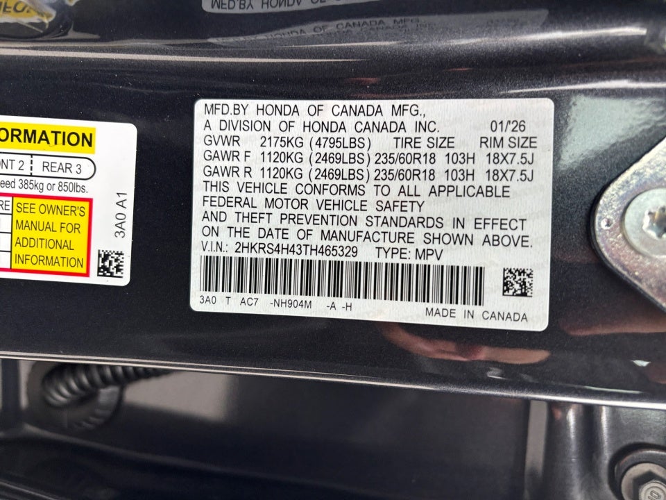 2026 Honda CR-V EX AWD