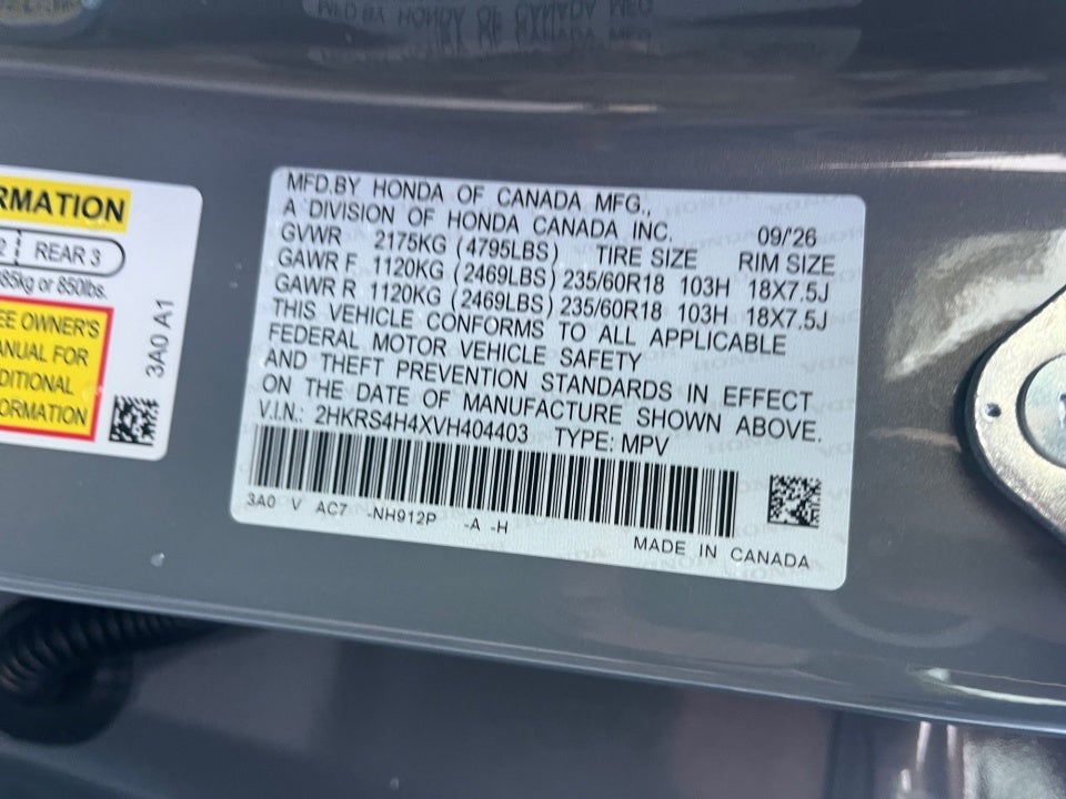 2027 Honda CR-V EX
