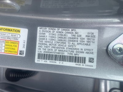 2026 Honda CR-V EX-L AWD